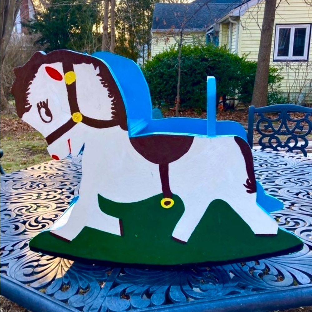 Vintage Rocking Horse - Pony Sleigh
